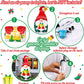 5Ft Lighted Outdoor Christmas Decorations Inflatables - Blow up Gnome Tumbler Xmas/Winter Holiday/Happy New Year 2023 Display Indoor Party Decor Supplies