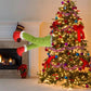 2pcs Christmas Green monster Plush Doll Christmas Tree Decoration