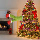2pcs Christmas Green monster Plush Doll Christmas Tree Decoration
