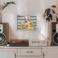 Farmhouse Wall Decor Pig Canvas Wall Art Bedroom Decor Ready to Hang Size 11.6X14.5