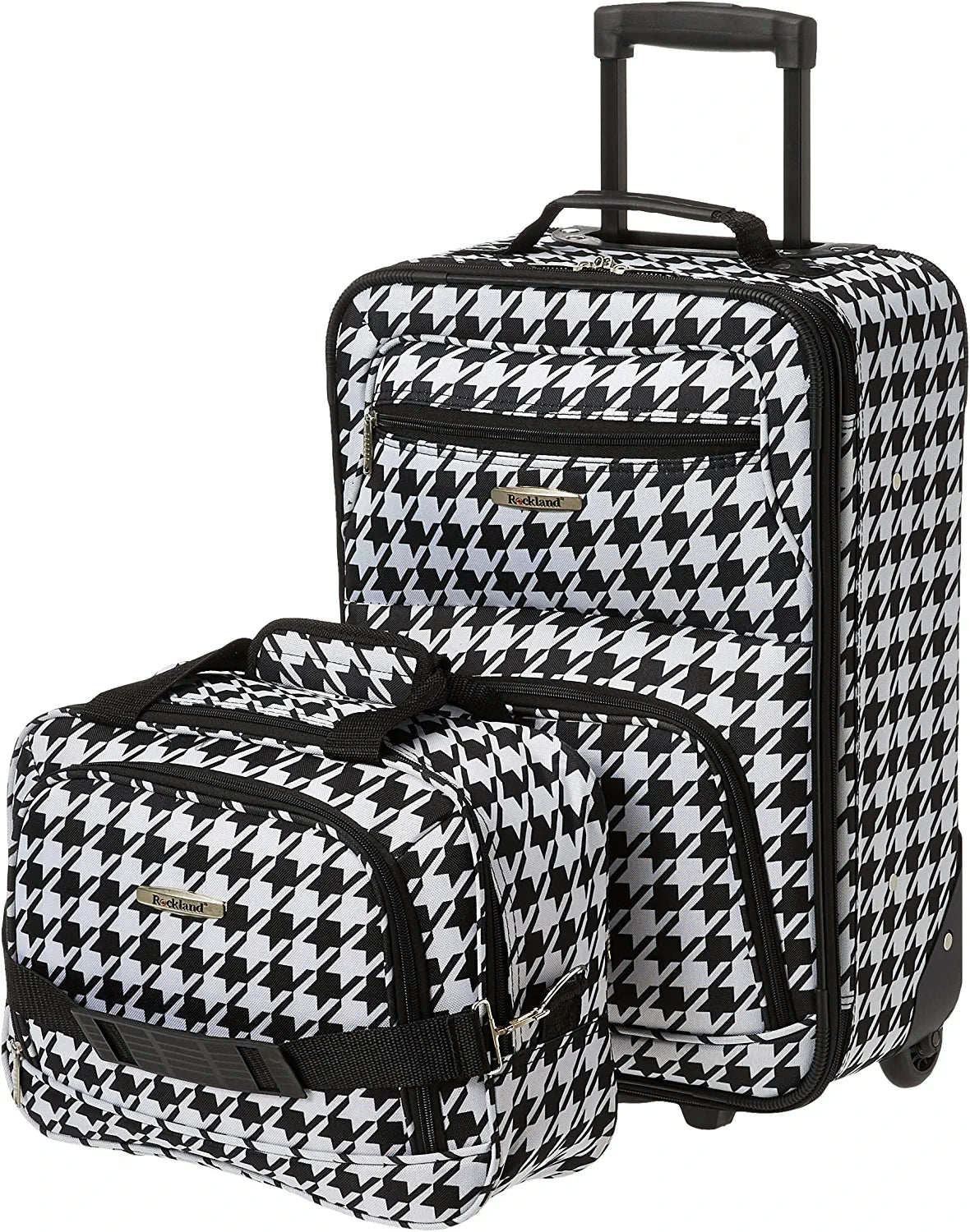Rockland Fashion Softside Upright Luggage Set, Kensington, 2-Piece (14/19)