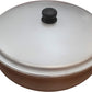 USA 17.9Qt JUMBO Traditional Colombian Caldero (Dutch Oven) for Cooking and Serving, Silver, 17.9 Quart