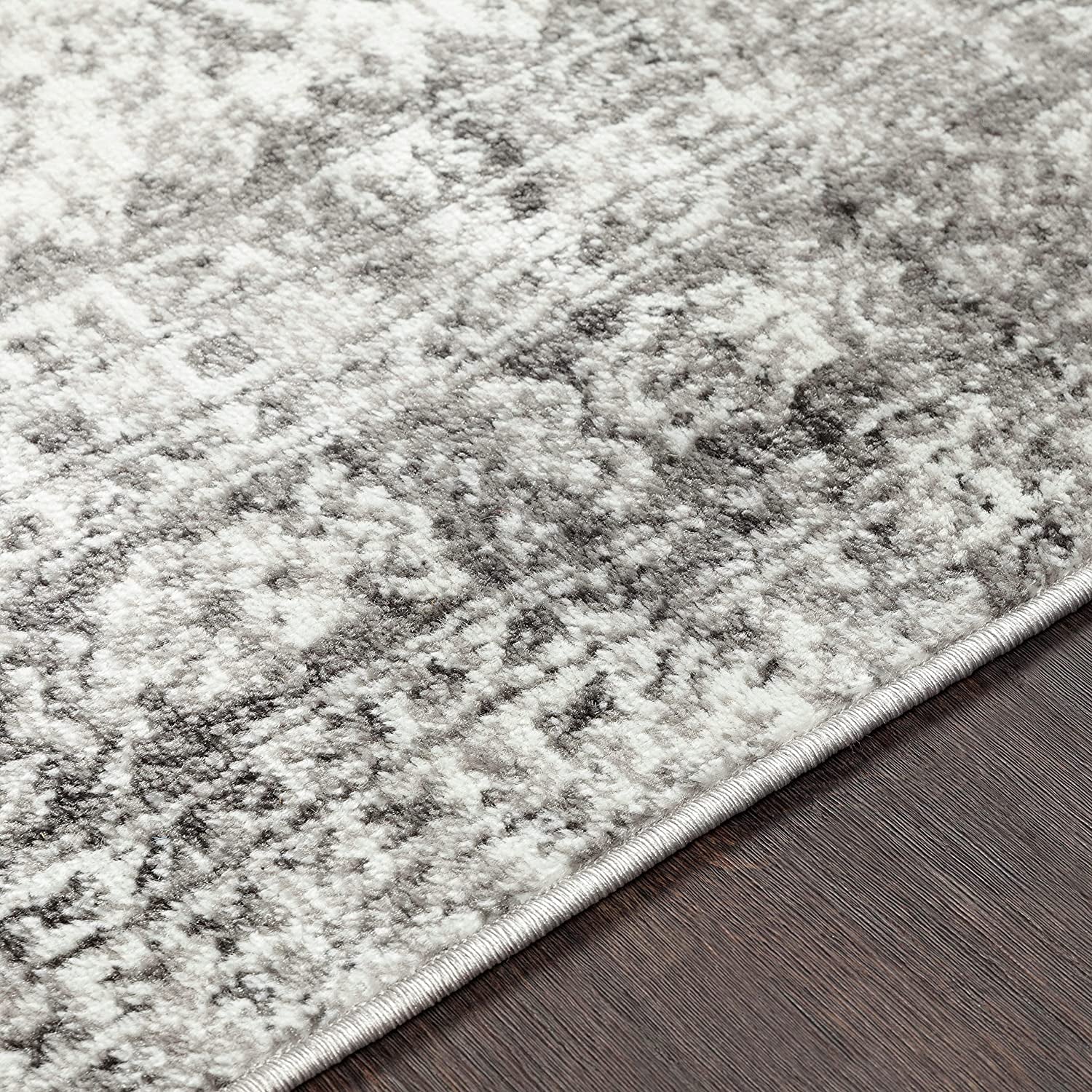 Desta Vintage Oriental Area Rug, 5'3" X 7'3", Charcoal