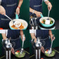 Stainless Steel Cooking Utensils Set, 13 Pieces Kitchen Utensils Set, Kitchen Tools Set with Utensil Holder Non-Stick and Heat Resistant,Dishwasher Safe, Easy to Clean (13 Packs)