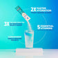 Hydration Multiplier - Passion Fruit - Hydration Powder Packets | Electrolyte Drink Mix | Easy Open Single-Serving Stick | Non-Gmo | 8 Sticks