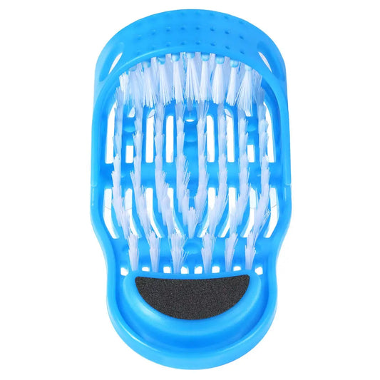 Simple Feet Cleaner, Magic Foot Scrubber,Exfoliating Easy Feet Cleaning Brush,Feet Washer Foot Shower Spa Massager Slippers for Unisex Adults
