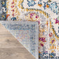 Vintage Distressed Bohemian Area Rug 3'3" X 5' Gray
