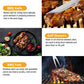 YLDZSH BBQ Grill Cooking Utensils Tool Set Stainless Steel Barbeque Portable Case (18-Piece Set)