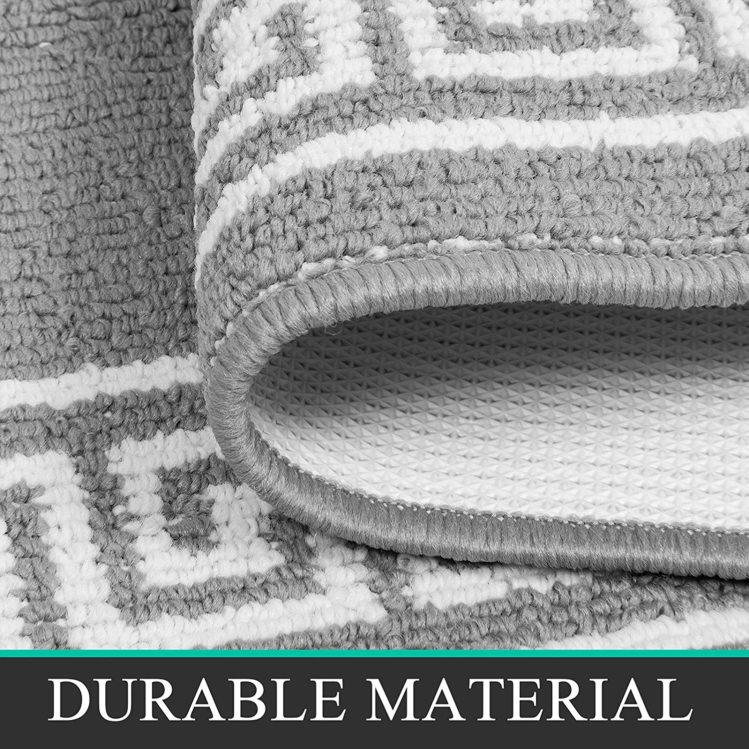 Indoor Doormat Runner Rug for Hallway 20"X59" Long Kitchen Rug Runner Non Slip Absorbent Mud Trapper Mats Washable Rug Runner Indoor Area Rug Runner for Kitchen Hallway Entryway