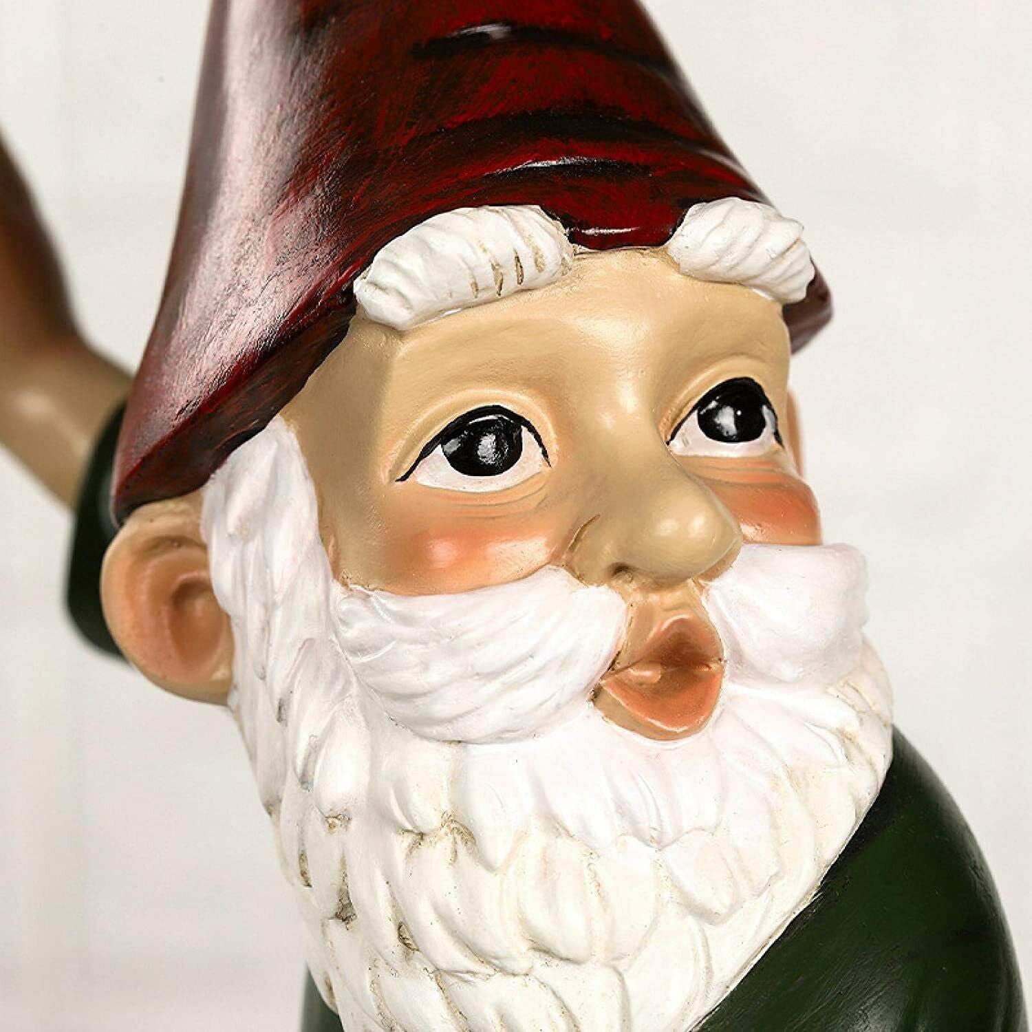 Naughty Peeing Gnome Statue Fairy Garden Funny Dwarf Figurines Resin Yard Decor