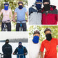 SATINIOR 9 Pcs Ski Mask for Men Full Face Helmet Mask Balaclava Winter Neck Gaiter Outdoor Cycling Windproof Hood