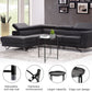 Small Metal round End Side Accent Coffee Table Nightstand Living Room Bedroom