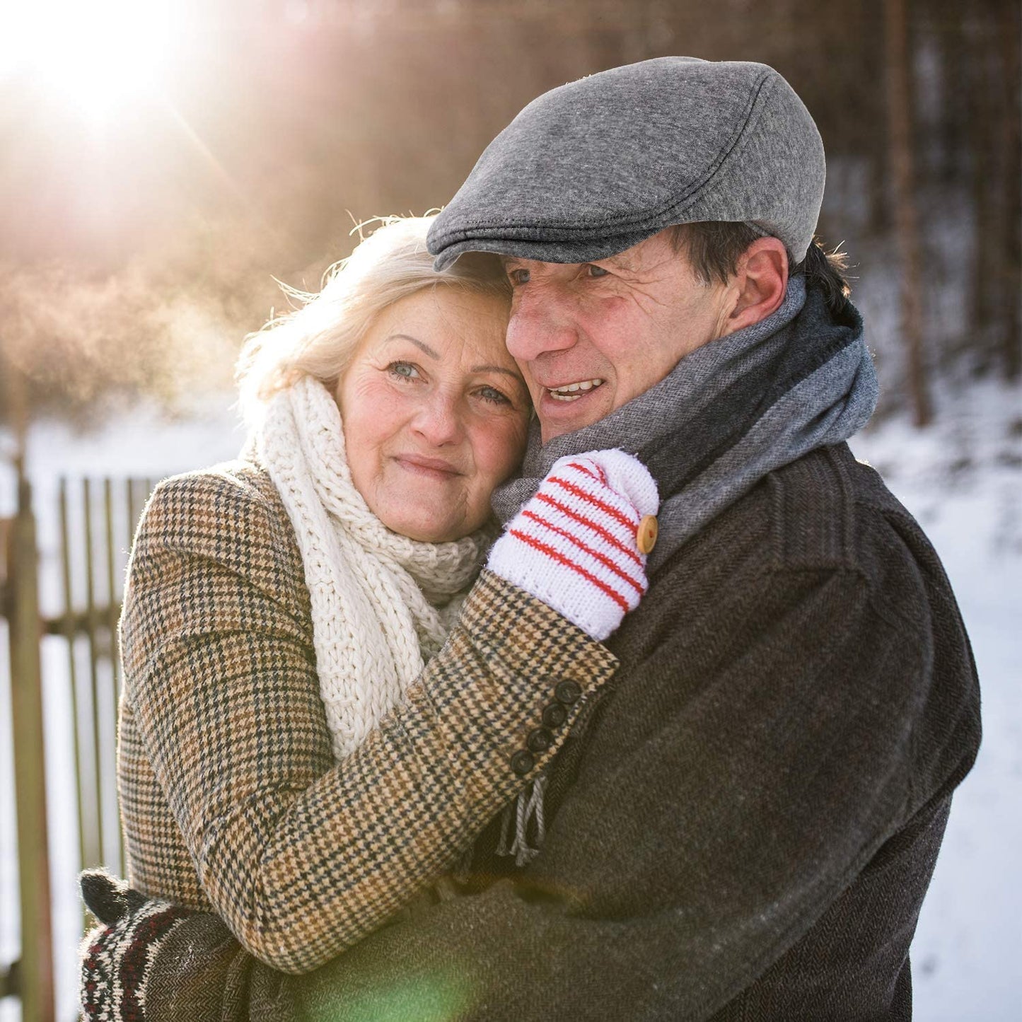 4 Pieces Men'S Flat Cap Gatsby Newsboy Hat Driving Cabbie Hunting Cap