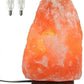 7 Inch Himalayan Salt Lamp with Dimmer Cord - Night Light Natural Crystal Rock Classic Wood Base Authentic from Pakistan