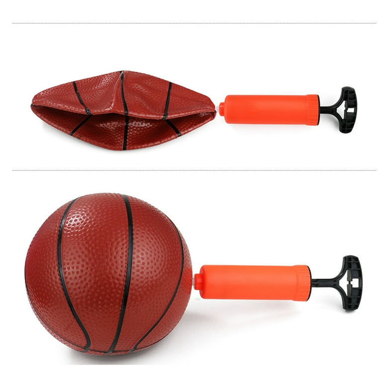 Toddler Basketball Hoop Stand Adjustable Height 2.2-5.6 ft - Mini Indoor Basketball Goal Toy with Ball & Pump for Baby Kids Boys Girls Outdoor Play Sport for Age 2-8 Years Old