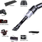 Portable Mini Car Vacuum Cleaner High Power Cordless(400G),Handheld Vacuum Cordless,Hand Vacuum Cordless Rechargeable,Handheld Vacuum Cleaner for Car/Desk V06