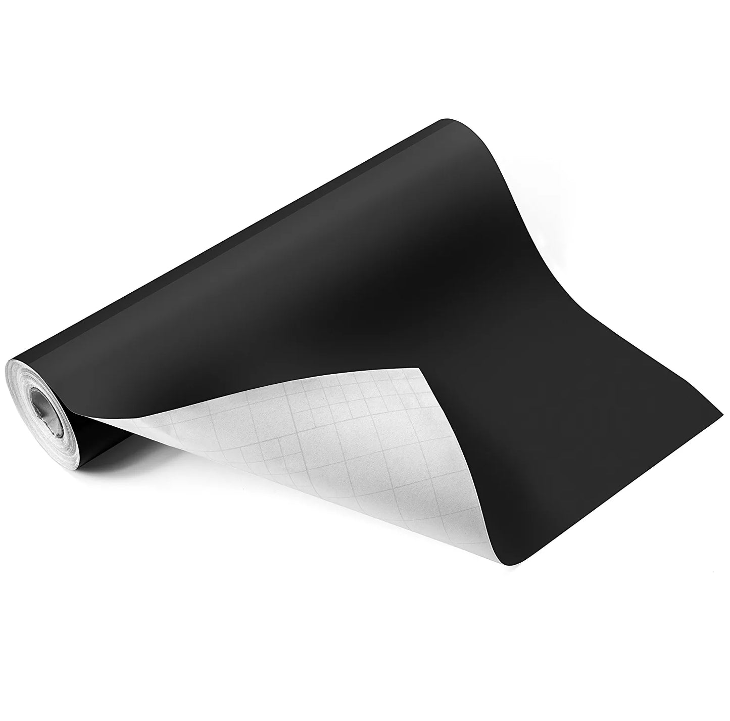 EZ Craft USA Adhesive Glossy Black Vinyl Roll – Huge Glossy Adhesive Permanent Black Vinyl Rolls – 12”X40Ft Black Vinyl Sheets Are the Best Vynil Black Vinyl Wrap Works with Cricut and Other Cutters