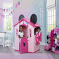 Disney Minnie Mouse Plastic Indoor,Outdoor Playhouse with Easy Assembly