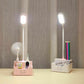 Touch LED Desk Lamp Bedside Study Reading Table Light USB Ports Dimmable Holder