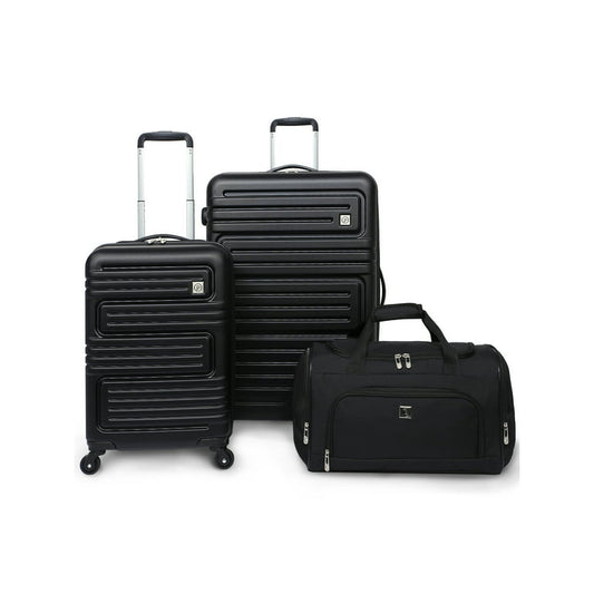 Protege 3 Piece Hard Side Luggage Set, Includes Check and Carry On Size