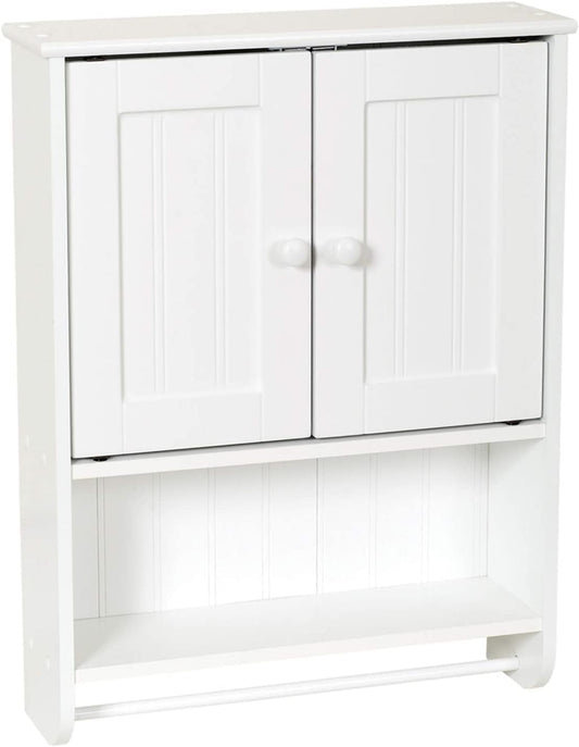 Cottage, Wall Cabinet, White