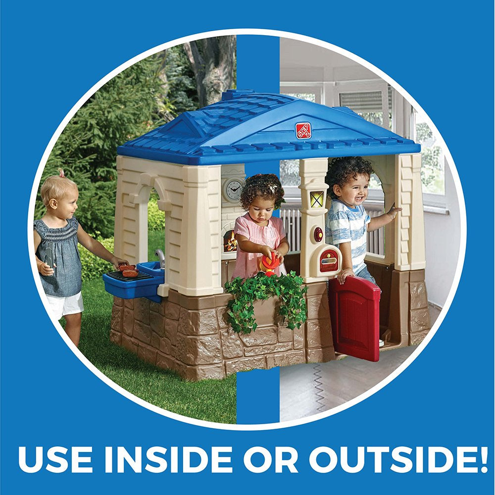 Neat & Tidy Cottage Outdoor Playhouse for Kids