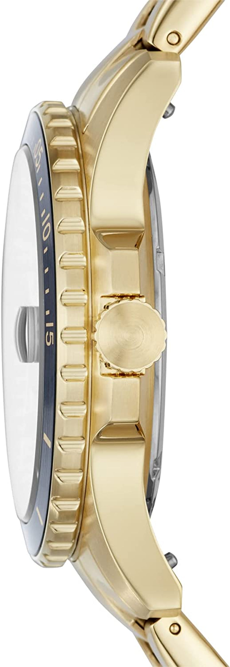 Men'S FB-01 Stainless Steel Dive-Inspired Casual Quartz Watch