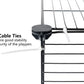 Pet Playpen, Small Animal Cage Indoor Portable Metal Wire Yd Fence for Small Animals, Guinea Pigs, Rabbits Kennel Crate Fence Tent, Black, (12Panels)