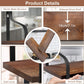 Wall Shelves for Kitchen Storage, Floating Shelves with Towel Bar & 8Pcs Removebal Hooks Floating Shelf for Wall Bathroom Bedroom Living Room Kitchen