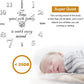 DIY Wall Clock,3D Frameless Wall Clock,Large Modern Design Decor Sticker DIY Wall Clock Kit for Bedroom Living Room Home Decorations,Adjustable Size and Easy to Assemble (Silver)