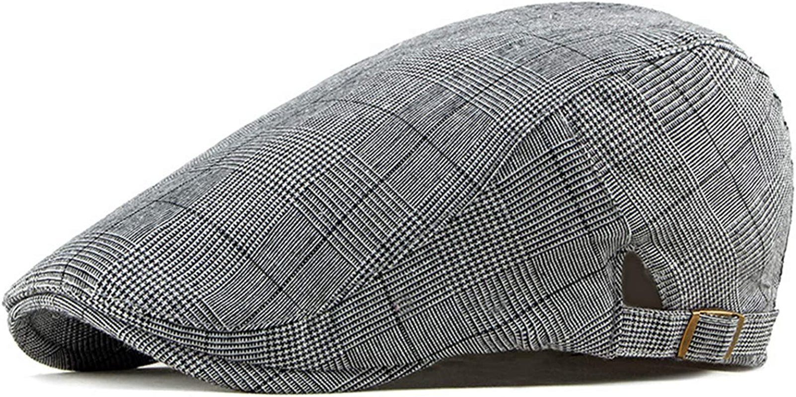 Men’S Newsboy Gatsby Hat Vintage Beret Flat Ivy Cabbie Driving Hunting Cap for Boyfriend Gift