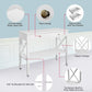 Oxford Console Table with 2 Drawers, Sofa Table Narrow for Entryway, White