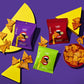 Low Carb Keto Friendly Tortilla Chip Snack Bags, Bold Variety Pack, 12 Count