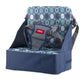 Easy Go Safety Lightweight High Chair Booster Seat, Great for Travel, Blue