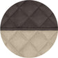 Reversible Quilted Sofa Cover, Water Resistant Slipcover Furniture Protector, Washable Couch Cover with Non Slip Foam and Elastic Straps for Kids, Dogs, Pets (Sofa, Chocolate/Beige)