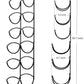 Towel Racks for Bathroom, Towel Rack Wall Mounted Bathroom Towel Holder, Towel Storage for Rolled Bath Shower Hand Towel, 3 Levels X 2Pcs (Black)