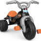 Harley-Davidson Tricycle with Handlebar Grips and Storage Area, Multi-Terrain Tires, Tough Trike [Amazon Exclusive]