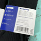 BOMBAS Men'S Crew Socks Size XL Black Lot of 4 Pairs Honeycomb Size 13+ NWT