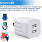 USB Wall Charger, [Apple Mfi Certified] Iphone Charger Lightning Cable 6FT(4PACK) Fast Charging Data Sync Cords Dual Port USB Plug Compatible with Iphone 12/Mini/Pro/Max/11/Pro/Xs/Xr/X/8/7/Plus
