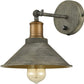 JEENKAE Vintage Swing Arm Wall Sconces Hardwired or Plug-In Bedroom Bath Wall Lamps Set of 2