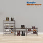 3-Tier Stackable Shoes Rack Storage Shelf, Bronze