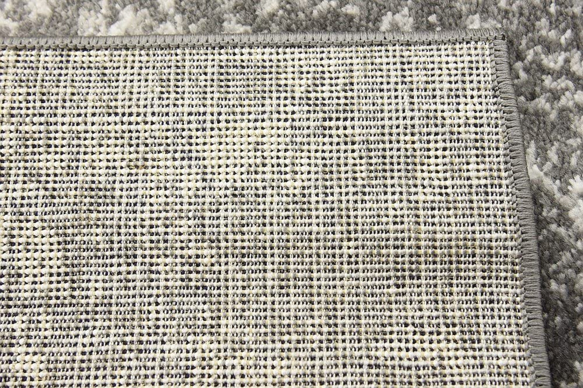 Sofia Collection Traditional Vintage Dark Gray Runner Rug (2' X 7')