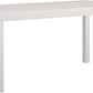 Ameriwood Home Parsons Modern Coffee Table, White