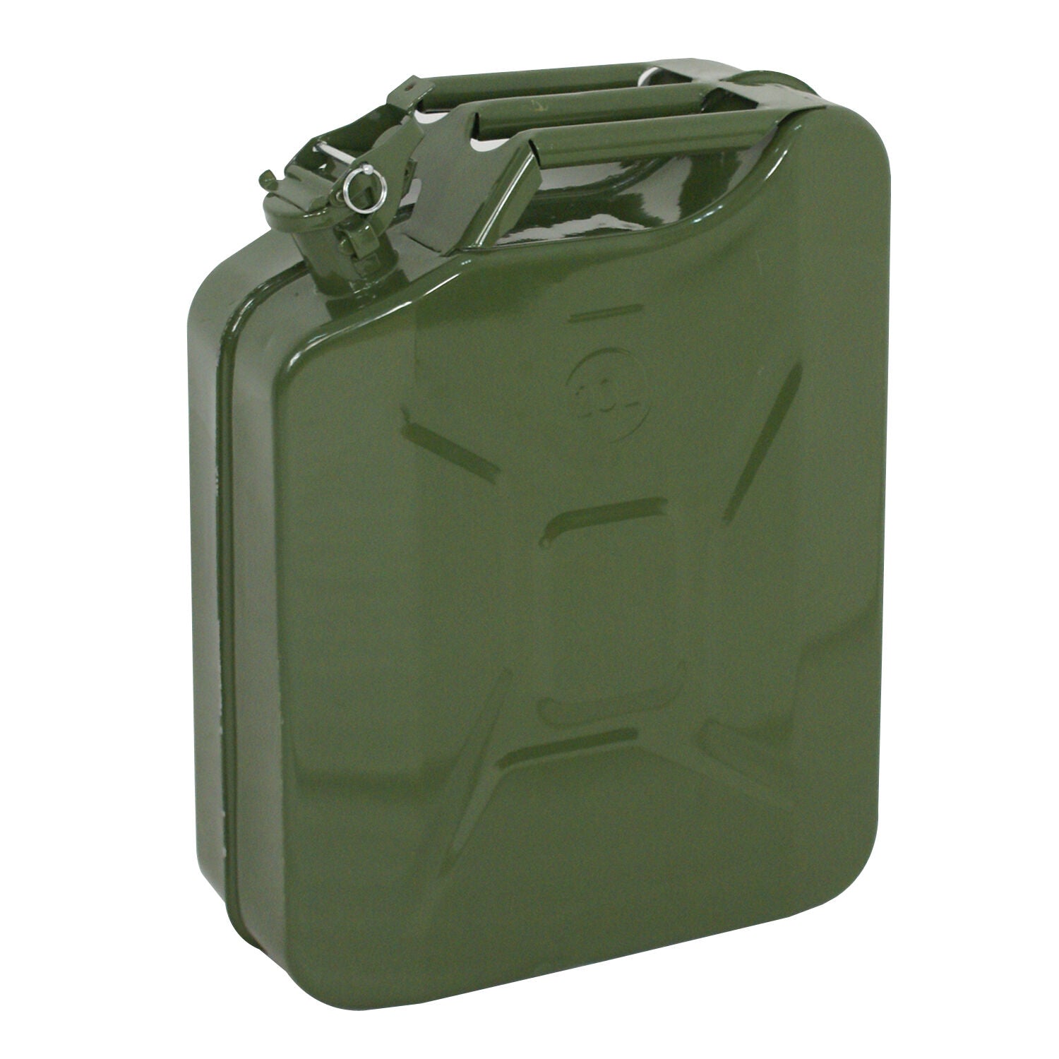 4X Jerry Can 20L Gas Metal Steel Tank Emergency Caddy Army Military 5 Gallon