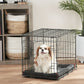 Vibrant Life, Single-Door Folding Dog Crate with Divider, Medium, 30"
