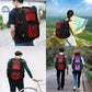 Extra Large 52L Travel Laptop Backpack with USB Charging Port Fit 17 Inch Laptops for Men Women