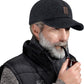 Winter for Men Outdoor Hat, Adjustable Warm Sport Golf Baseball Cap Hats Dad Caps Earflaps Thicken 55-60CM