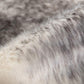 Faux Cowhide Area Rug, 41.3X31.5In Faux Cow Skin Fur Animal Print Rugs for Home Office Living Room,Bedroom (Small-Grey+Beige,105 X 80Cm)