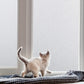 Window Privacy Film Frosted Glass Window Film Sun Blocking Window Tinting Film for Home Non Adhesive Static Cling Bathroom Door Covering Heat Blocker Decorative Sticker(29.5 X 157.5 Inch, Pure)