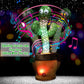 Singing Cactus Plush Toy Glow Dancing Electronic Recording Funny Song Fun Toy US